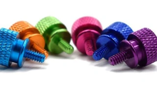 CNC-knurling-onderdelen afwerkingsopties