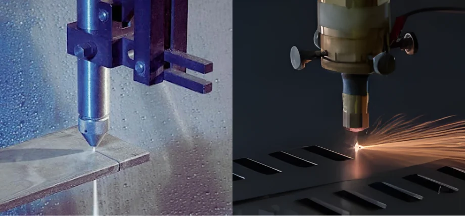 Lasersnijden versus waterstraalsnijden